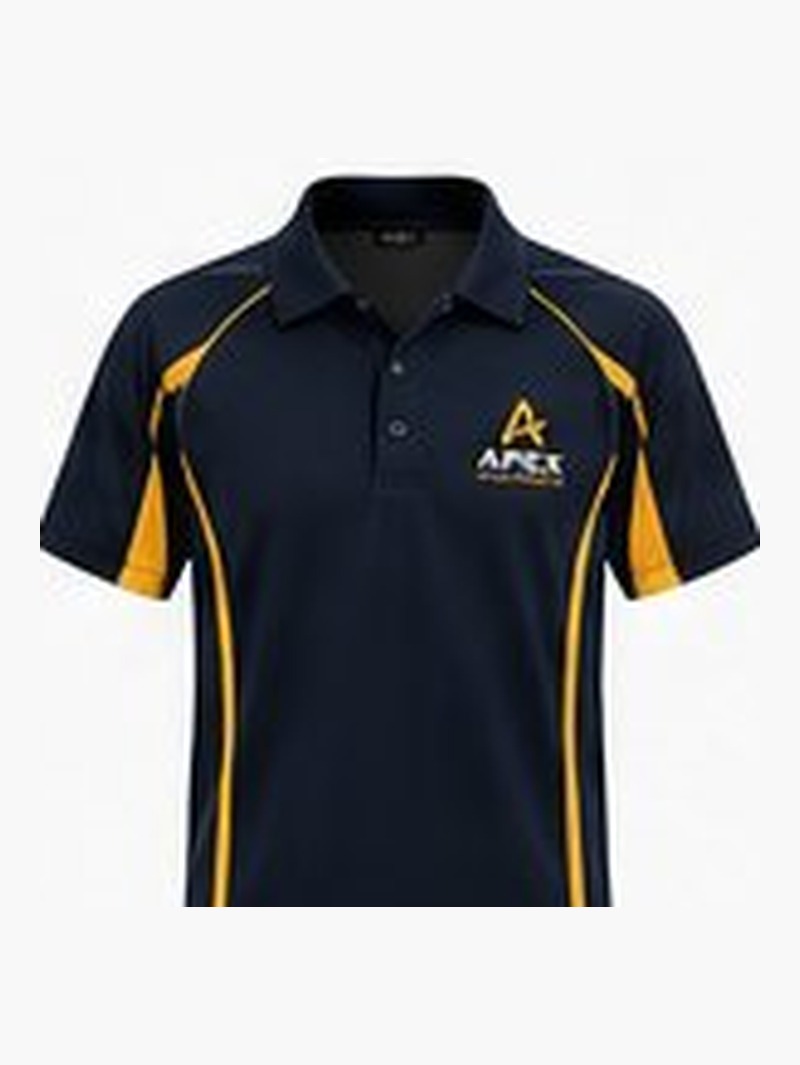 Sport Polo — Gold Trim